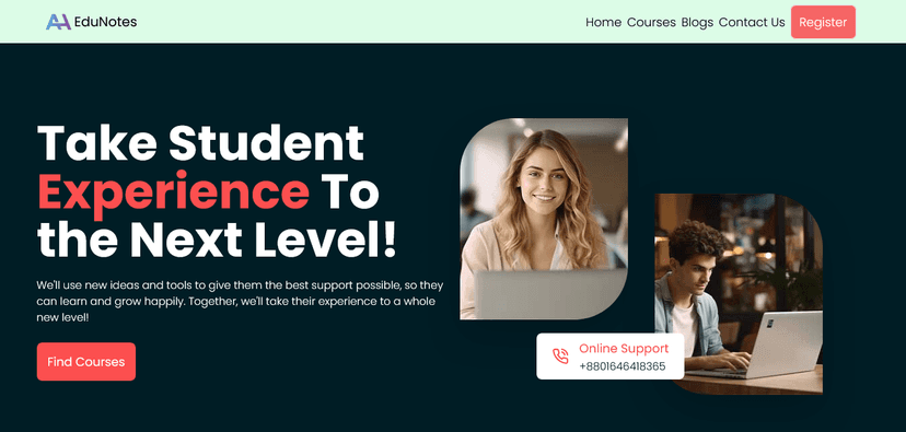 Education LMS Website